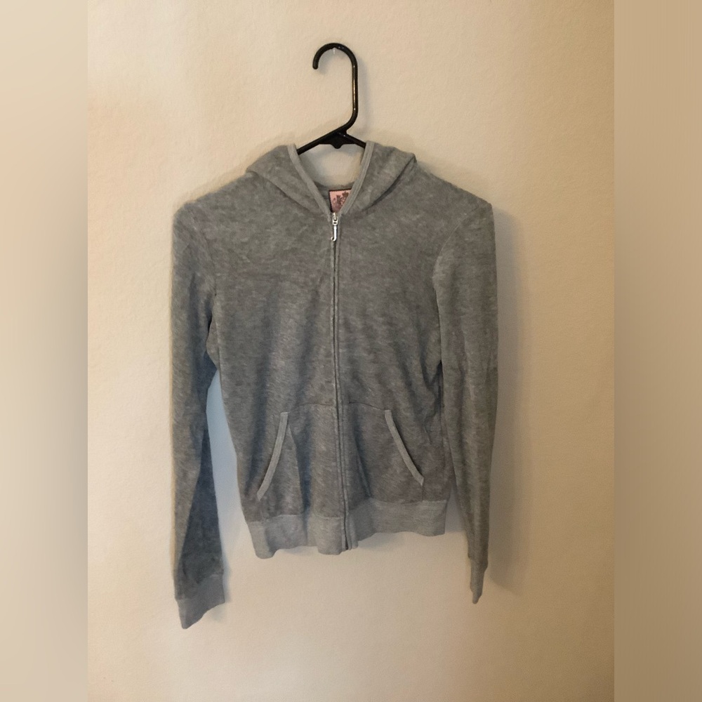 Juniors juicy couture zip up jacket